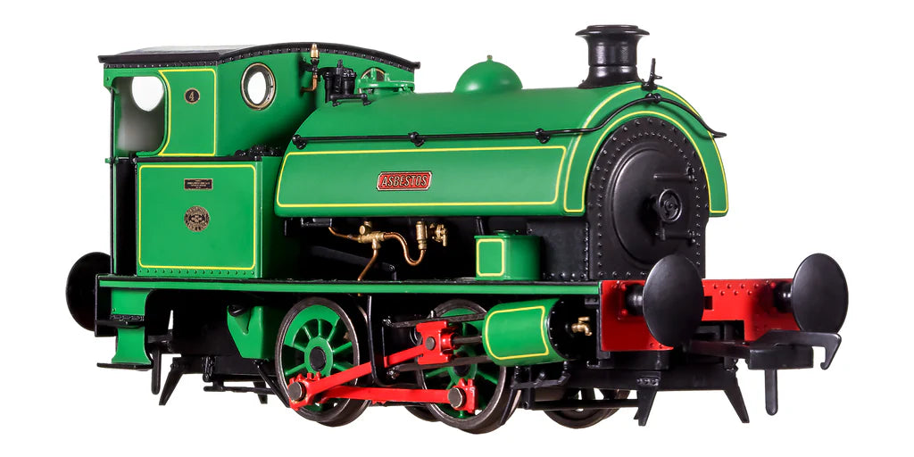 Dapol 4S-024-001 Hawthorn Leslie 0-4-0 Green Lined Yellow 'Asbestos' 4