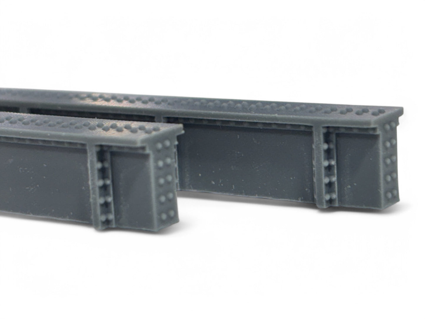 Bridge Girder Centre Supports - Square End - OO Gauge