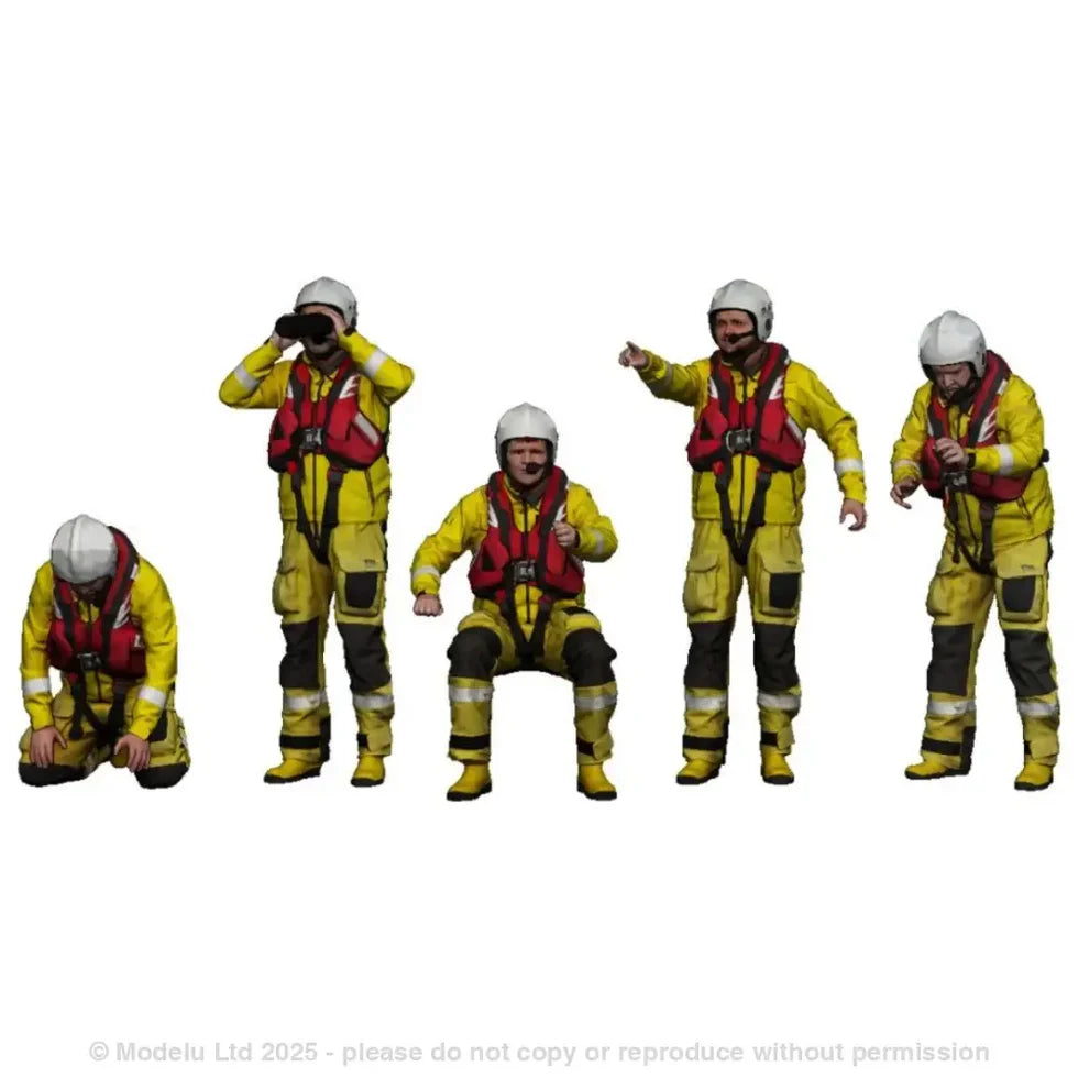 Modelu RNLI Crew on Deck 1341-076