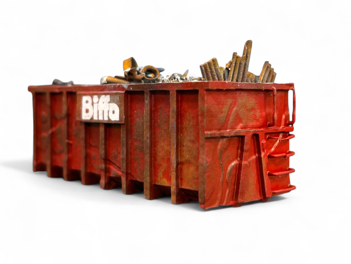 40yd Skip - Red Biffa - Filled - TT:120