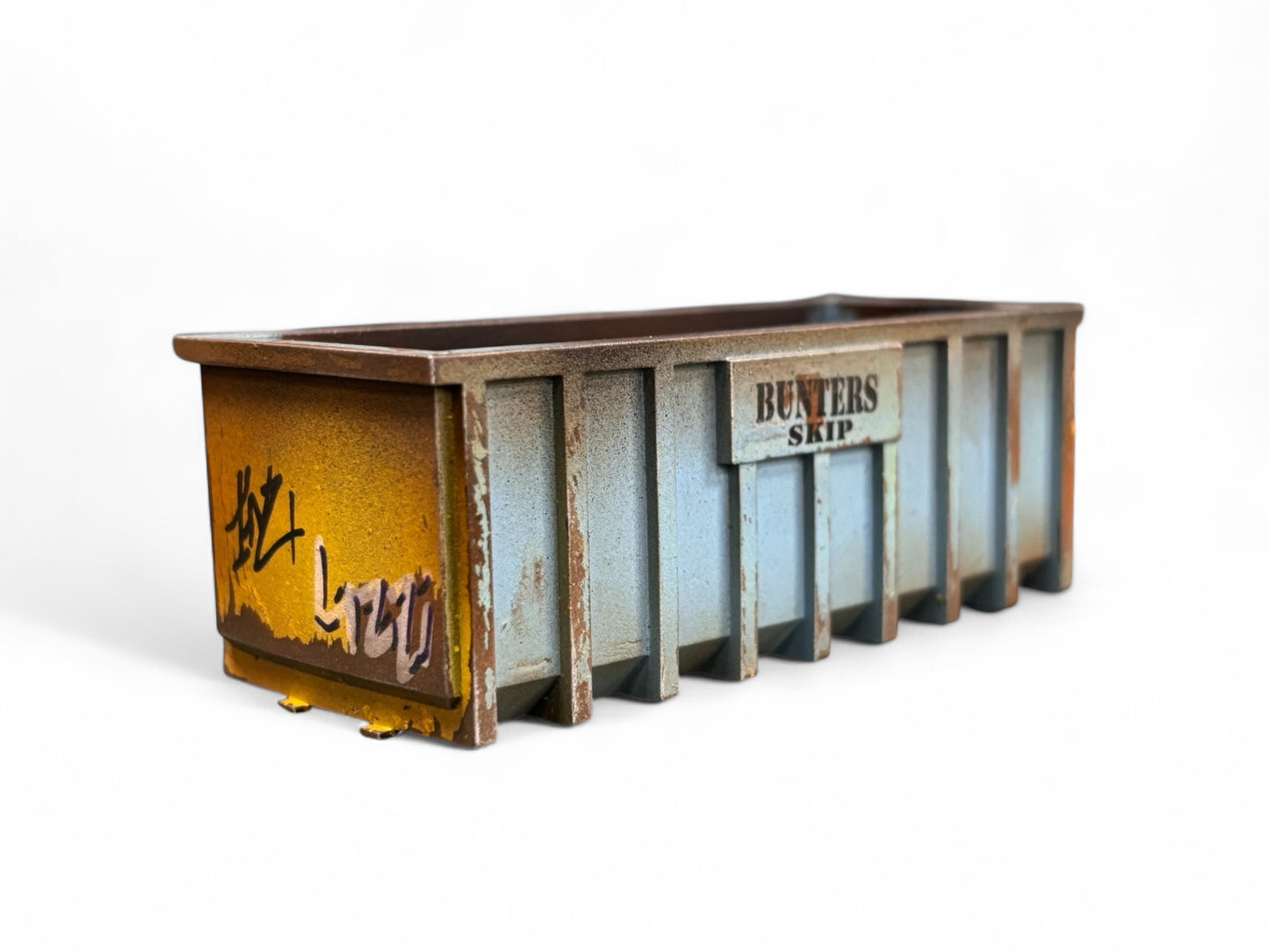 40yd Skip - Blue Bunters - OO Gauge