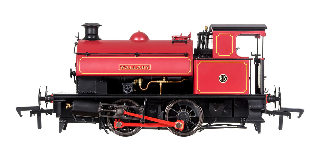 Dapol 4S-024-009 Hawthorn Leslie 0-4-0 Maroon 'Wallaby' Aust Iron