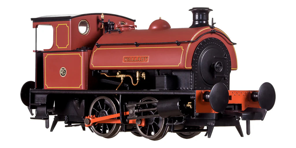 Dapol 4S-024-009 Hawthorn Leslie 0-4-0 Maroon 'Wallaby' Aust Iron