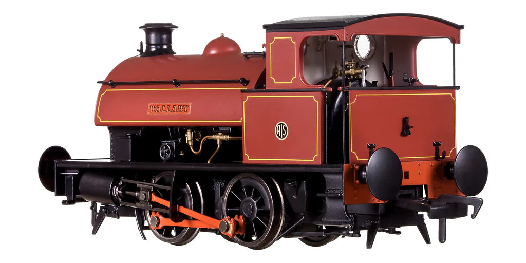 Dapol 4S-024-009 Hawthorn Leslie 0-4-0 Maroon 'Wallaby' Aust Iron