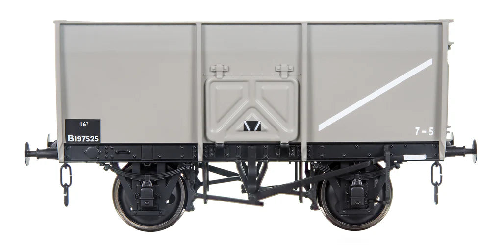 Dapol 7F-041-008 O Gauge 14T Slope Sided Mineral BR Grey B197525