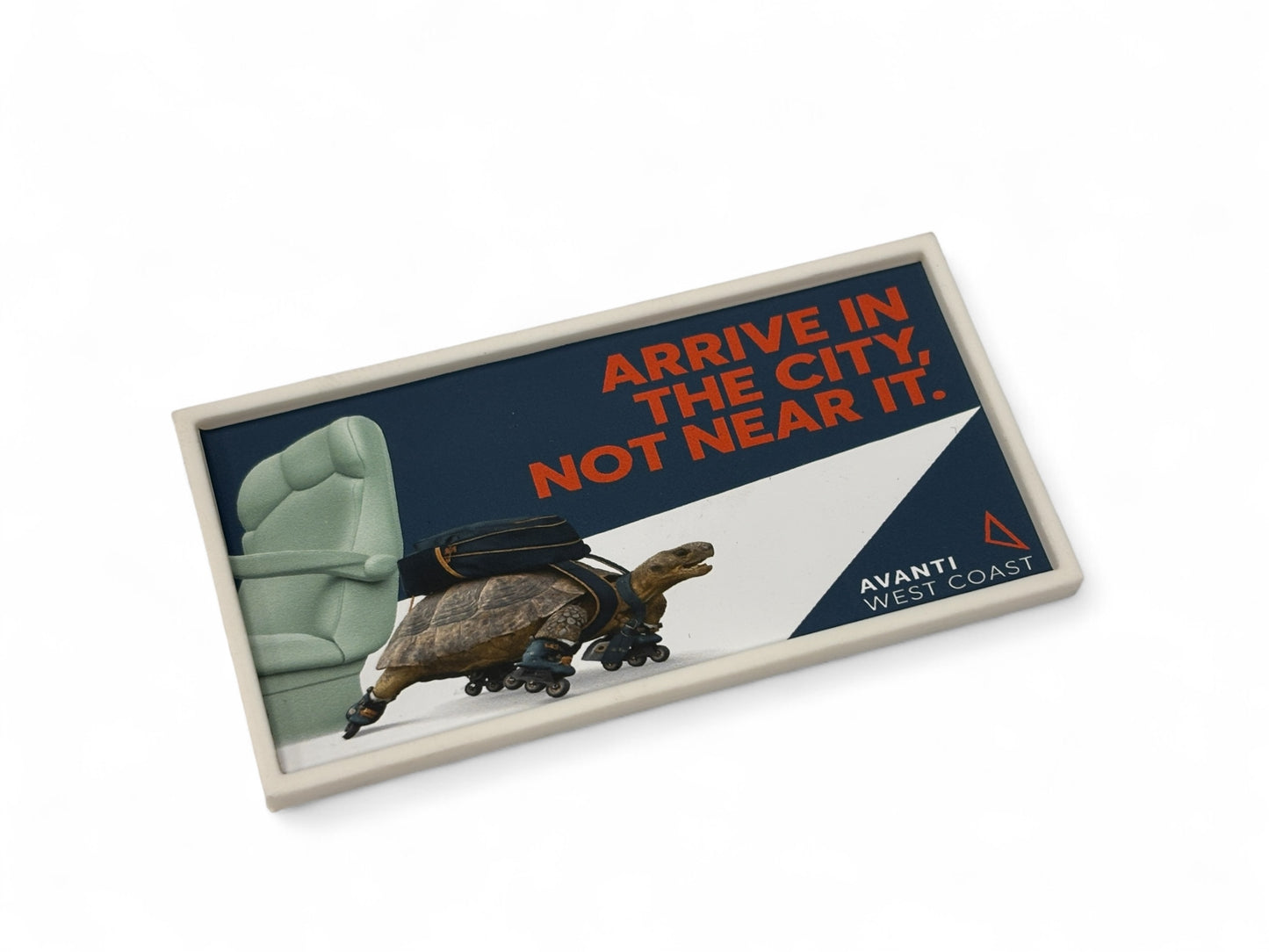 Billboard Advertisement - Avanti West Coast Tortoise' A - TT:120