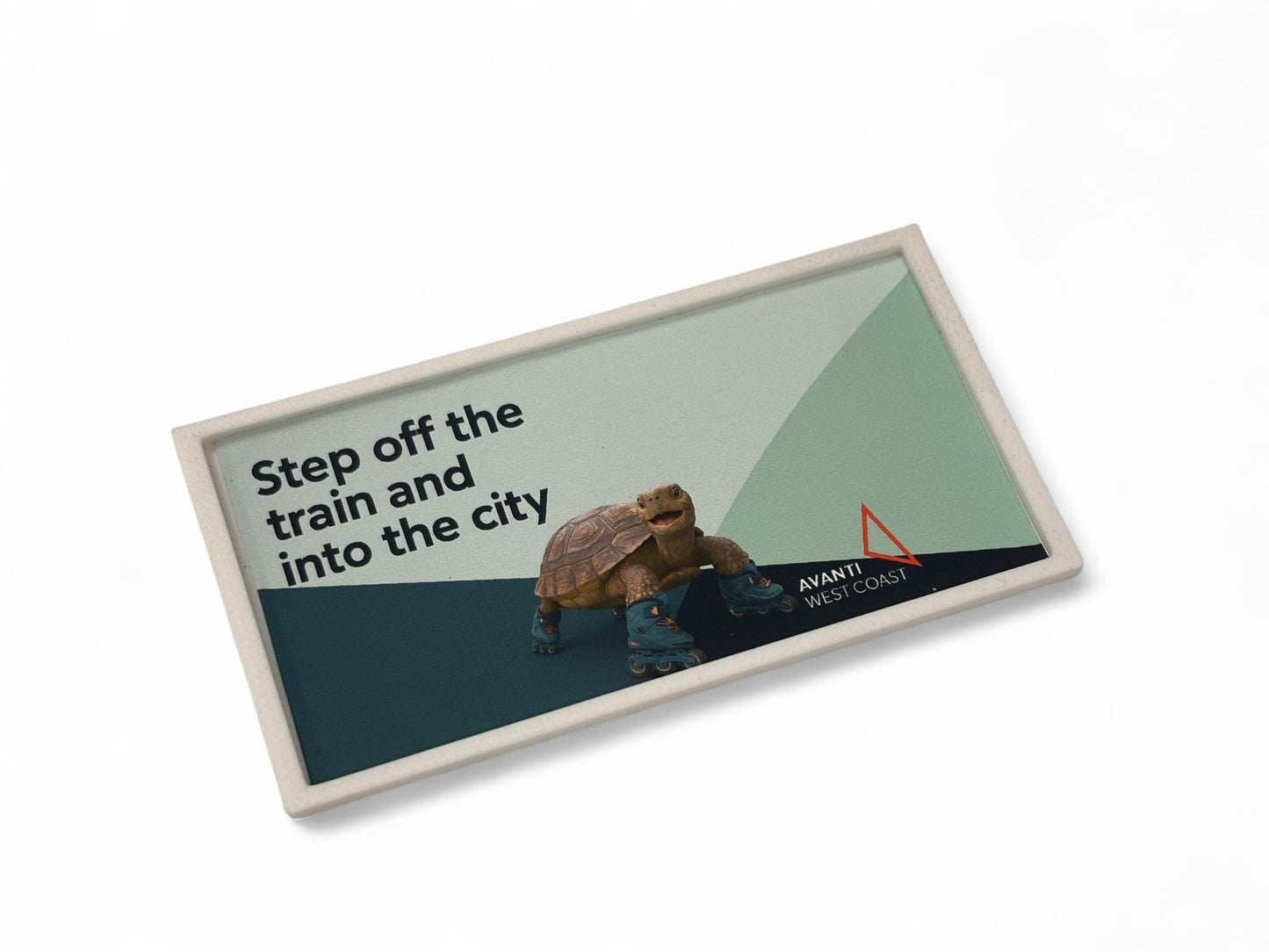 Billboard Advertisement - Avanti West Coast 'Tortoise' B - OO Gauge