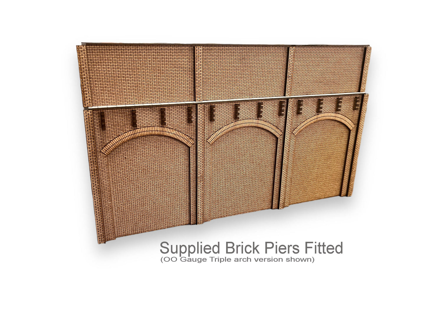 Low Relief Retaining Wall Arch Kit OO Gauge (Single Arch)