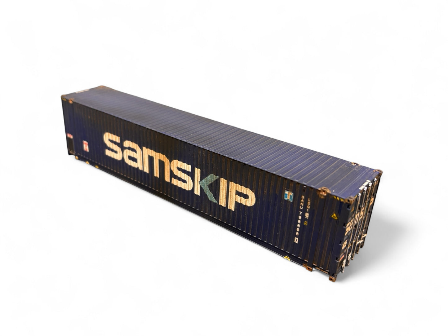 Dapol 45ft High Cube Container 'Samskip' Weathered by Bunters Yard