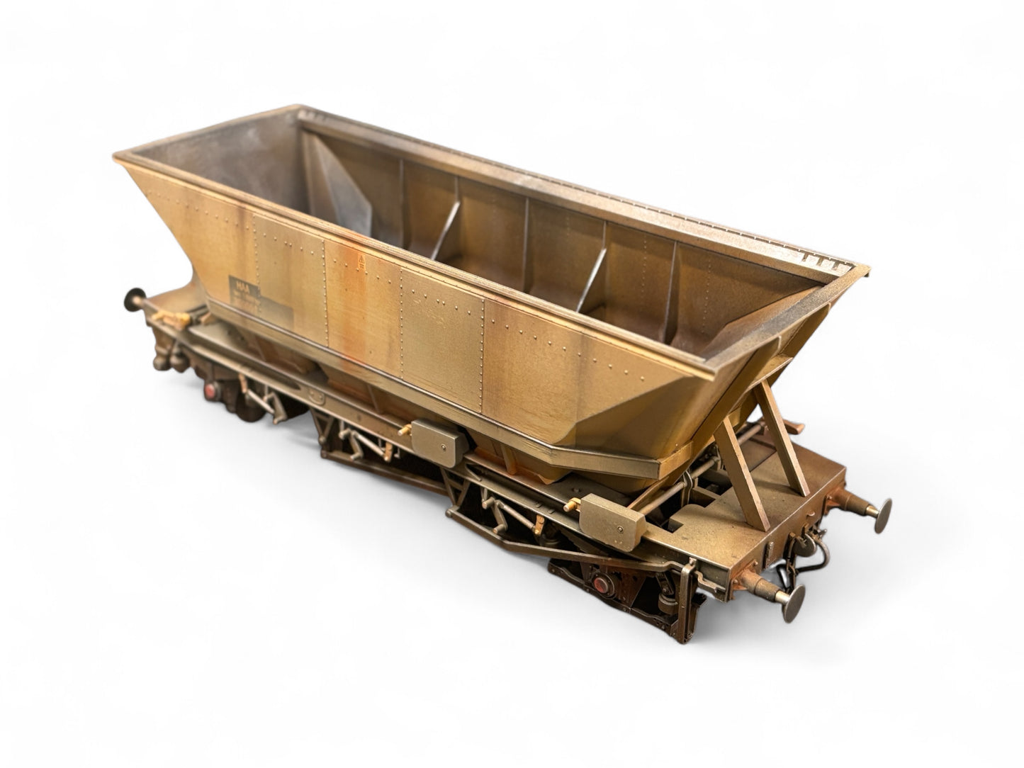 Dapol 7F-048-013 MGR HAA Coal Wagon (Blue Cradle) #350651 Weathered