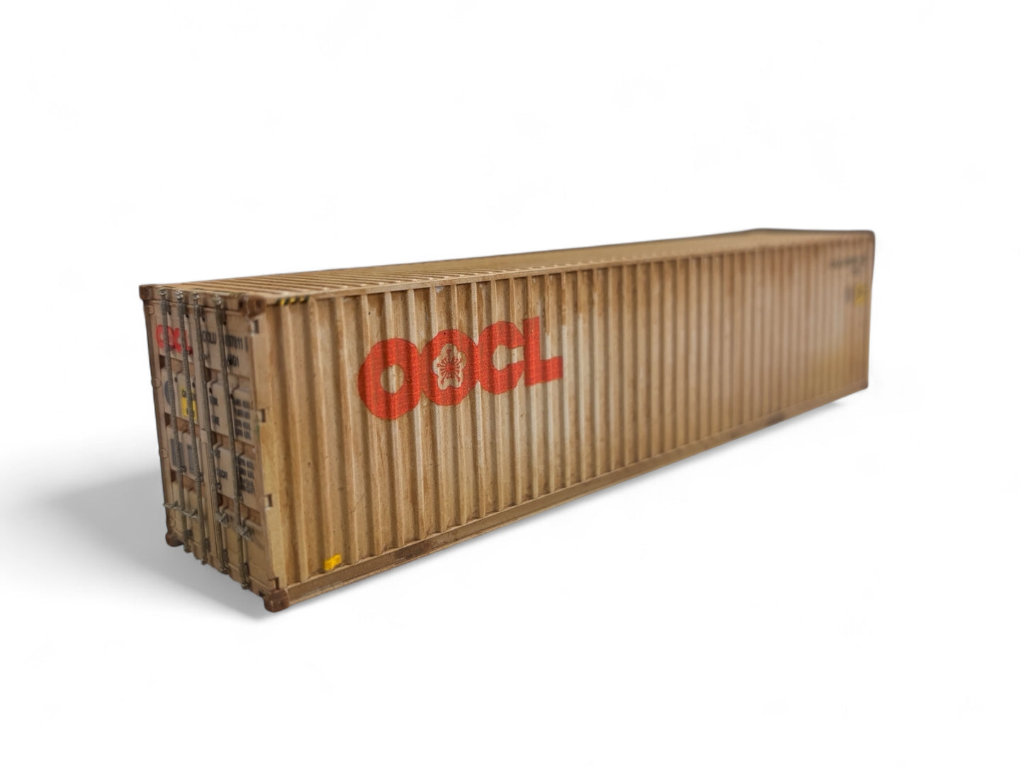 Dapol 40ft Shipping Container 'OOCL' Weathered by Bunters Yard