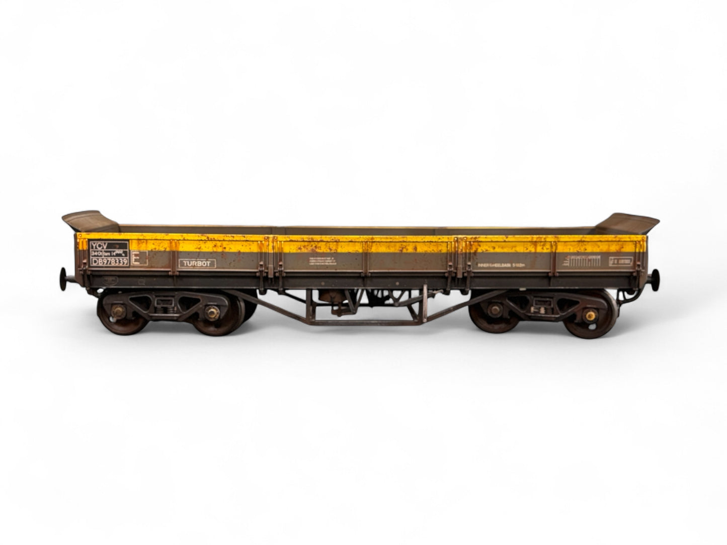 Dapol YCV Turbot Wagon Engineers Dutch 978339 - Weathered