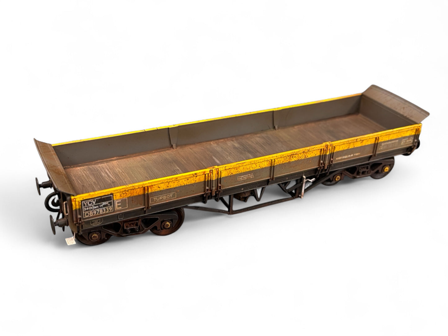 Dapol YCV Turbot Wagon Engineers Dutch 978339 - Weathered
