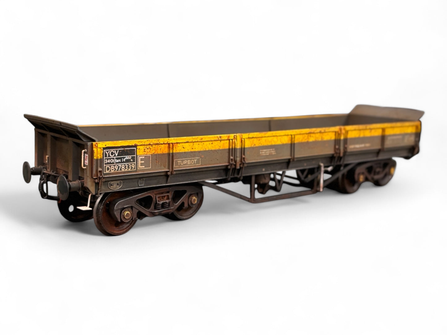 Dapol YCV Turbot Wagon Engineers Dutch 978339 - Weathered