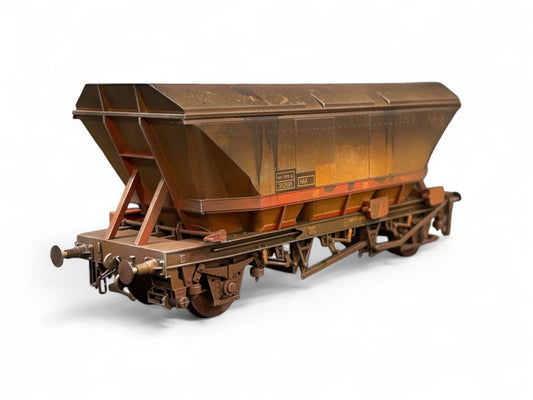 Dapol 7F-048-102 MGR HAA Coal Wagon (Red Cradle) With Top Skip #352695 - Weathered