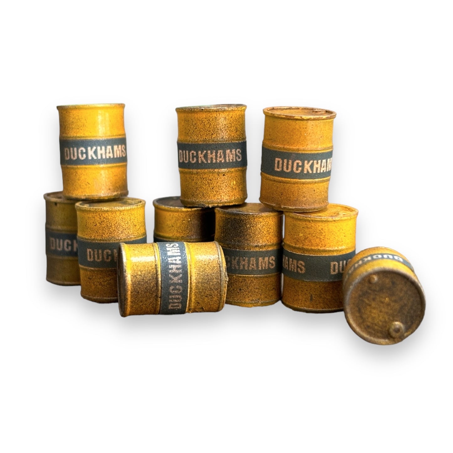 Duckhams Oil Drums - Weathered - O Gauge