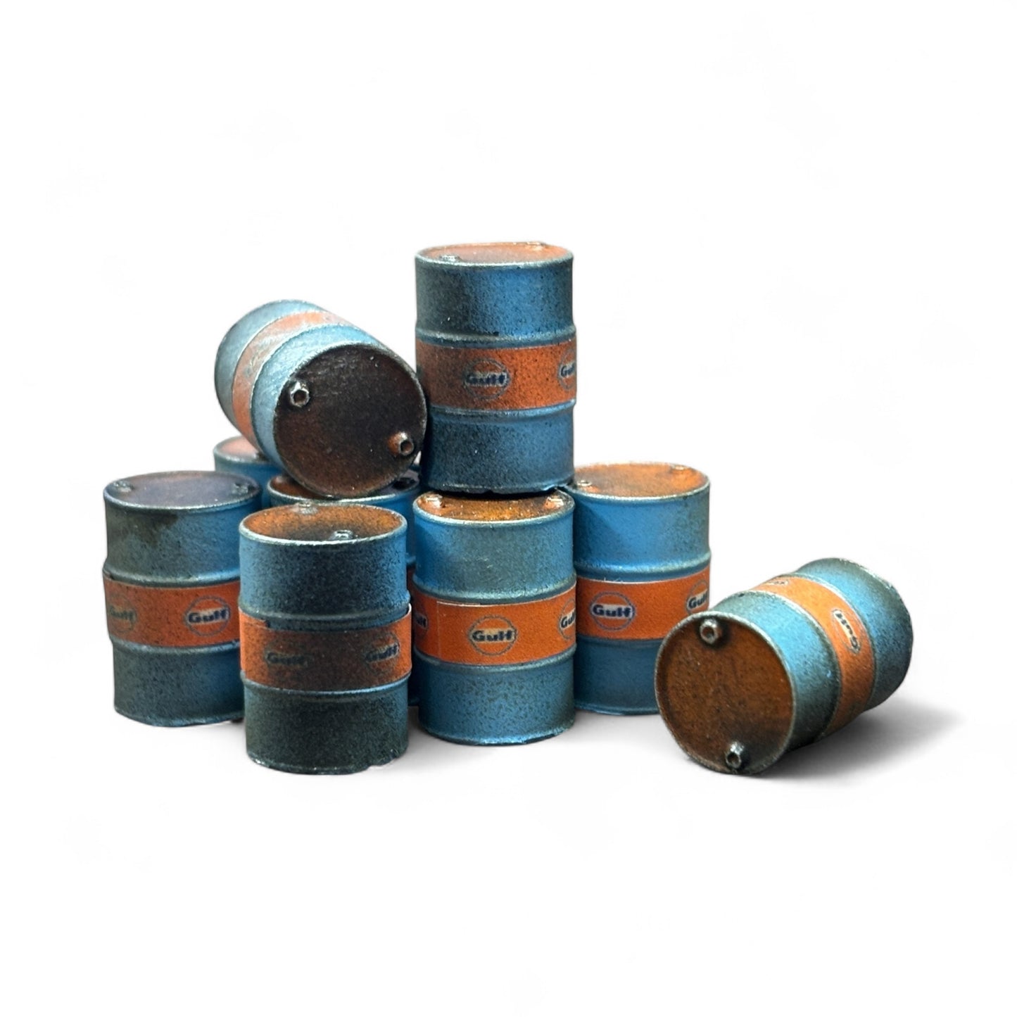 Gulf Racing Oil Drums - TT:120