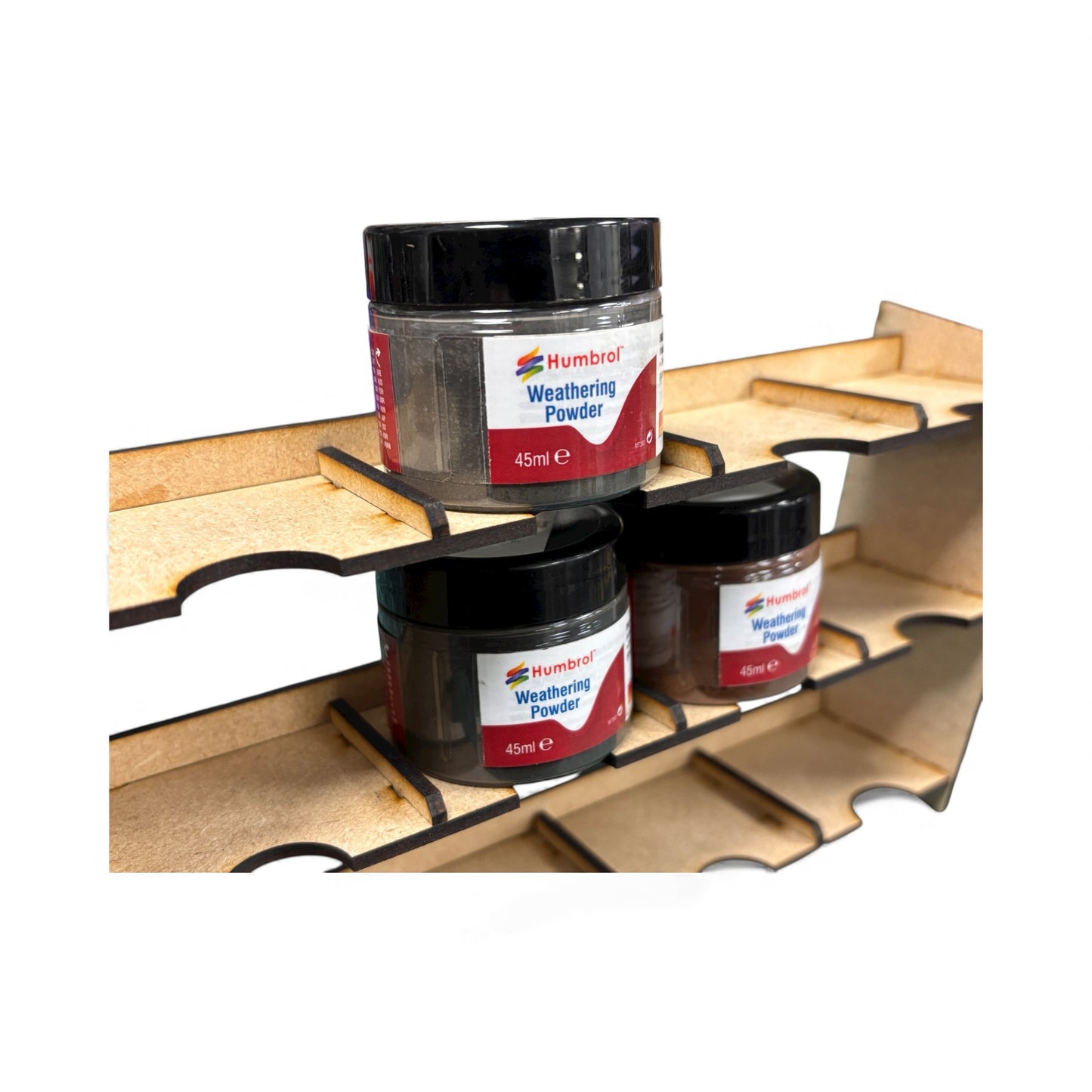 Humbrol Weathering Powder Stand for 45ml Jars