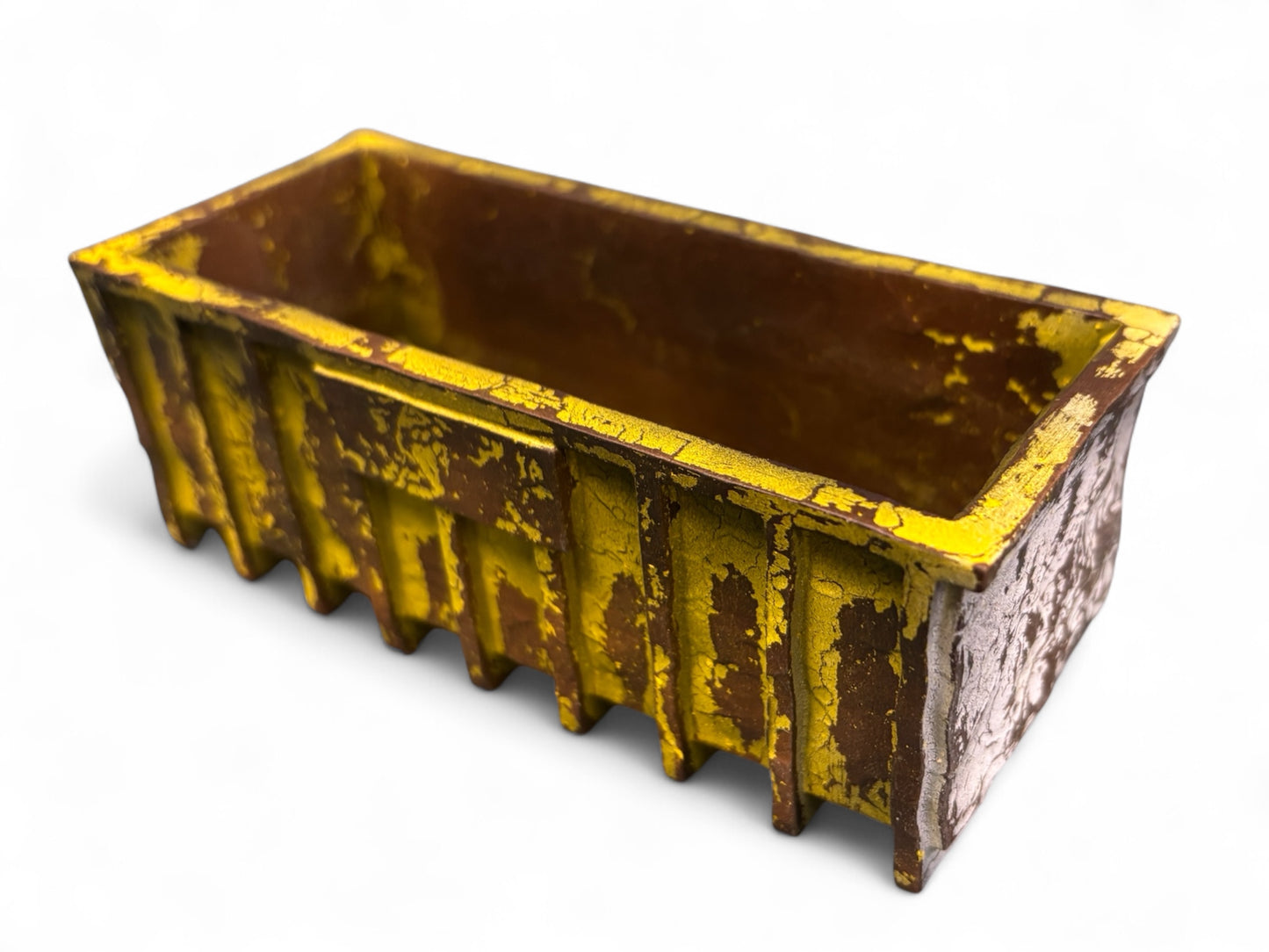 40yd Skip - Yellow/White - O Gauge