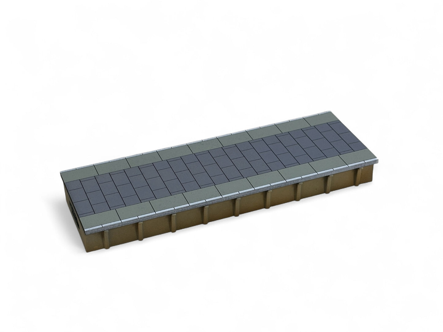 Paved Style Island Platform Section - TT:120
