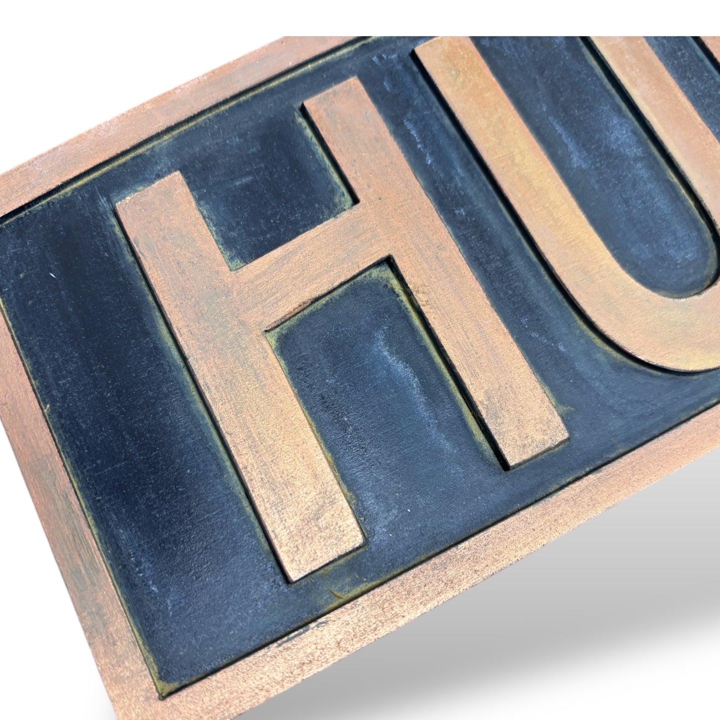 Replica Hunslet Bonnet Badge - Aged Black