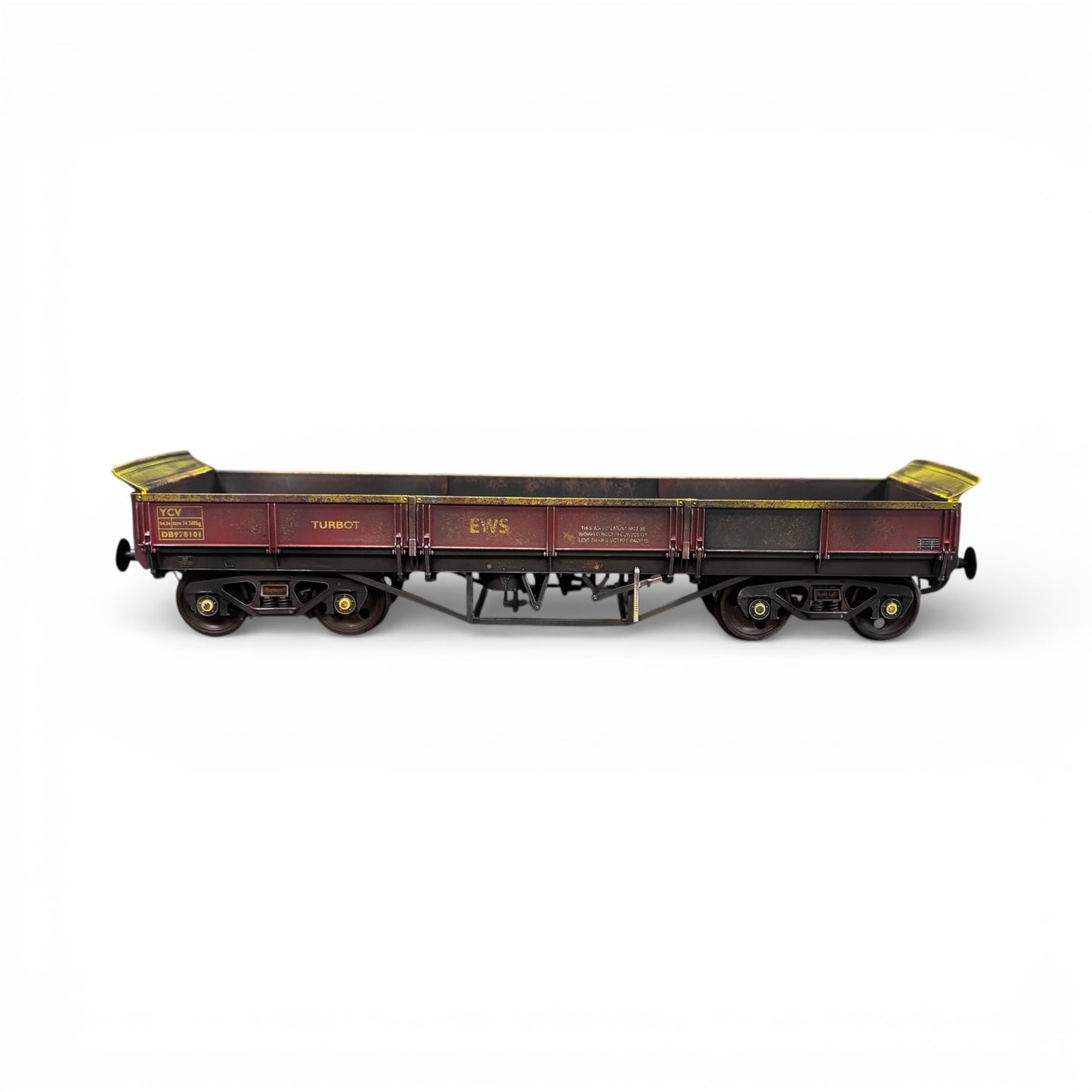 Dapol YCV Turbot Wagon EWS DB978101 - Weathered