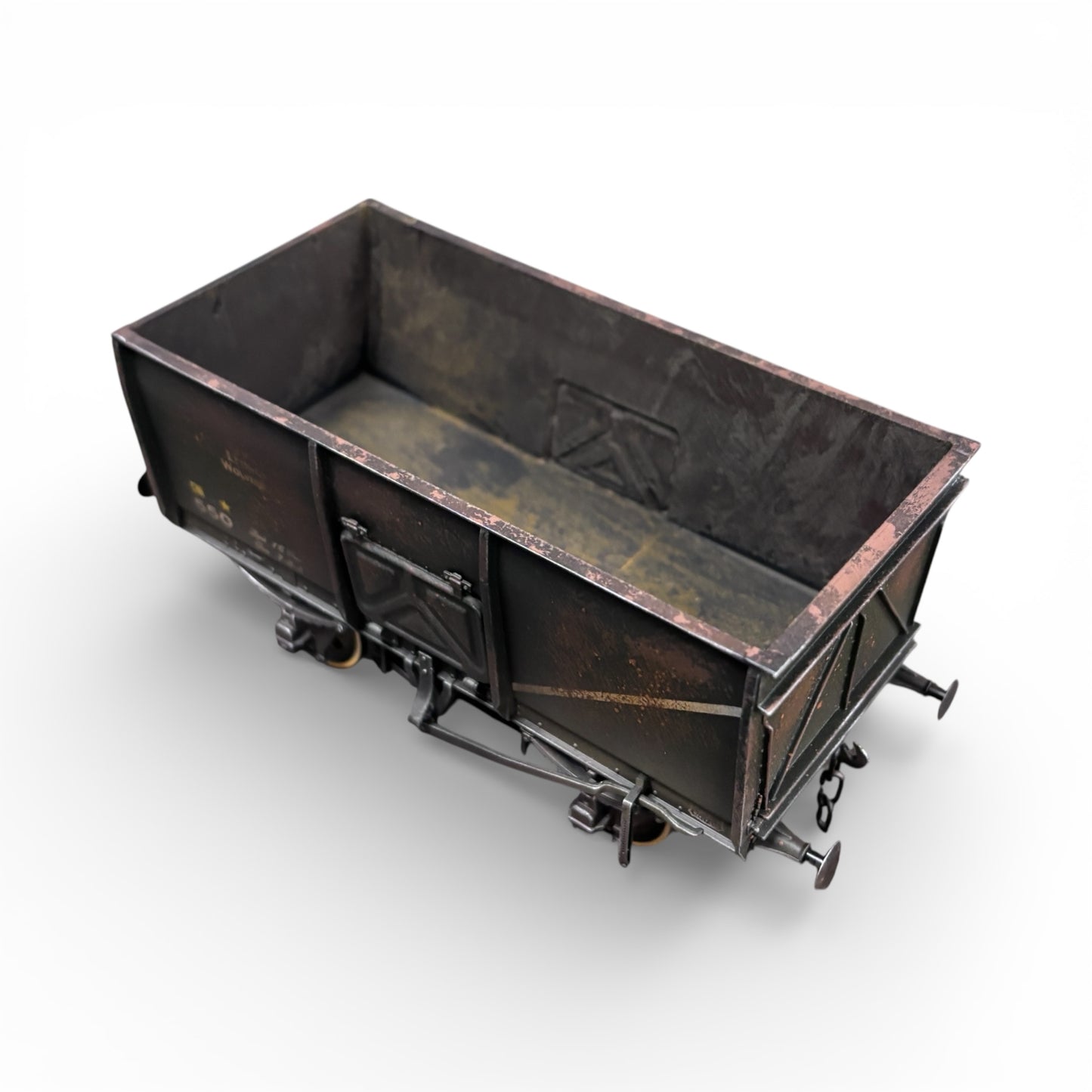 7F-041-006 O Gauge 14T Slope Sided Mineral Black 550 Tarmac - Rusty Weathered 3