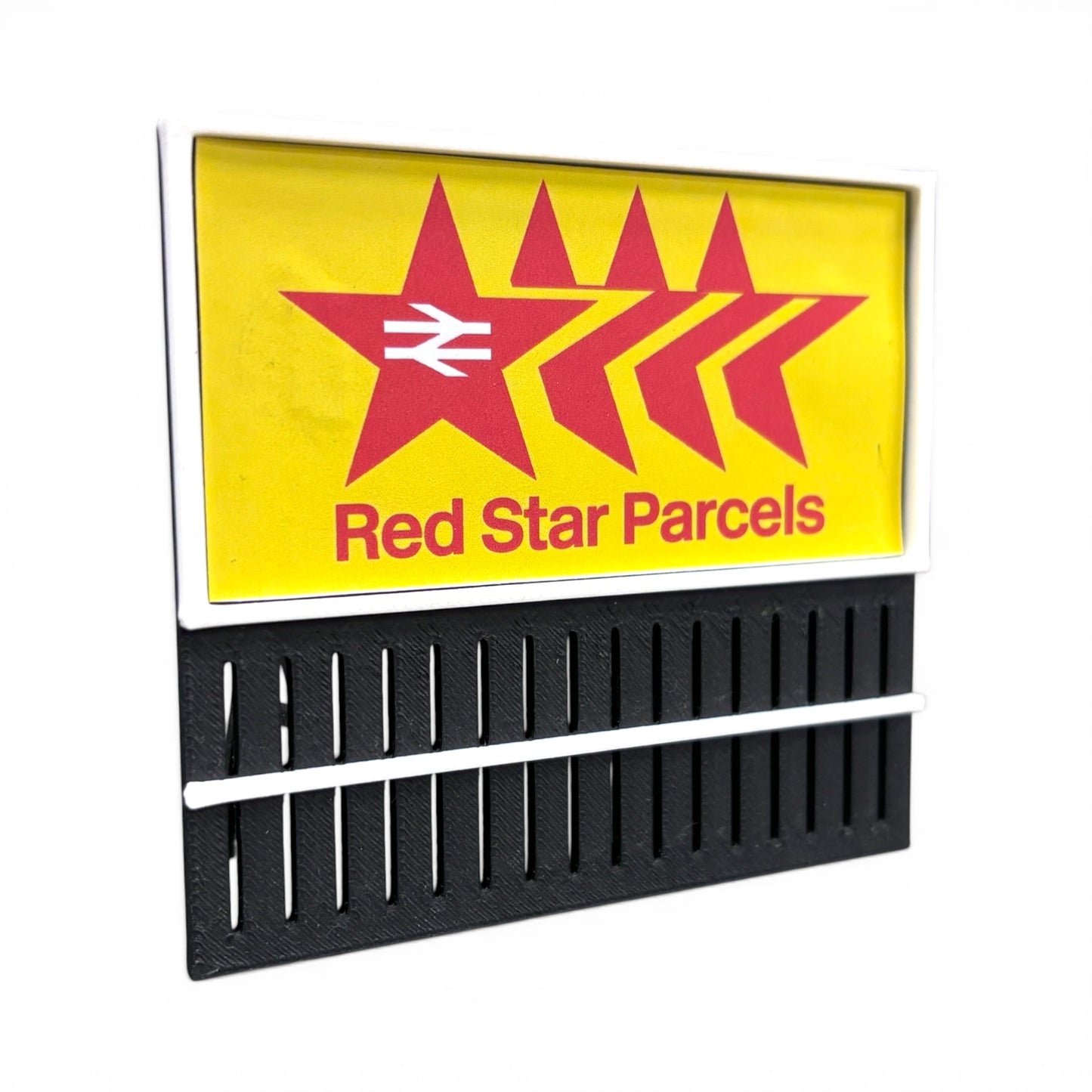 Freestanding Billboard Advertising Hoarding 'Red Star Parcels' OO Gauge