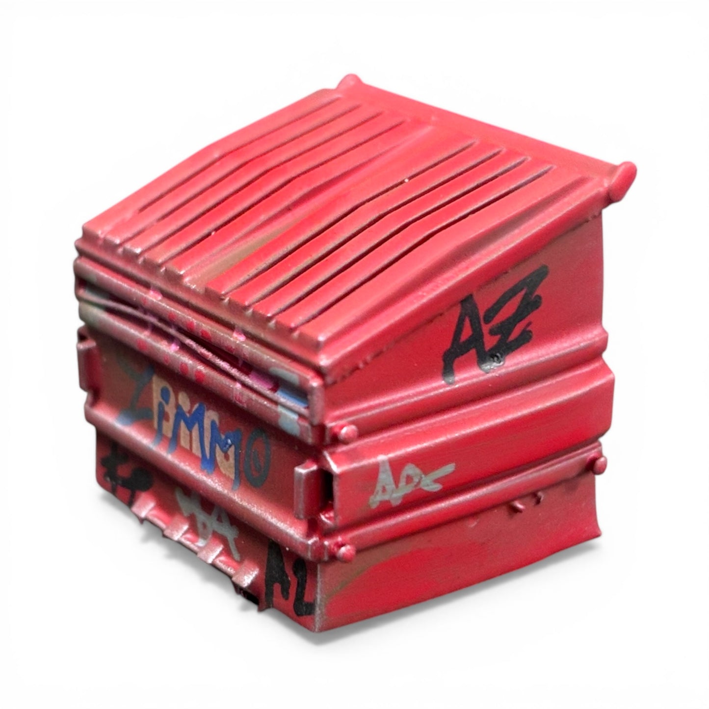 'Biffa' Front End Loading Bin - Vandalised - O Gauge
