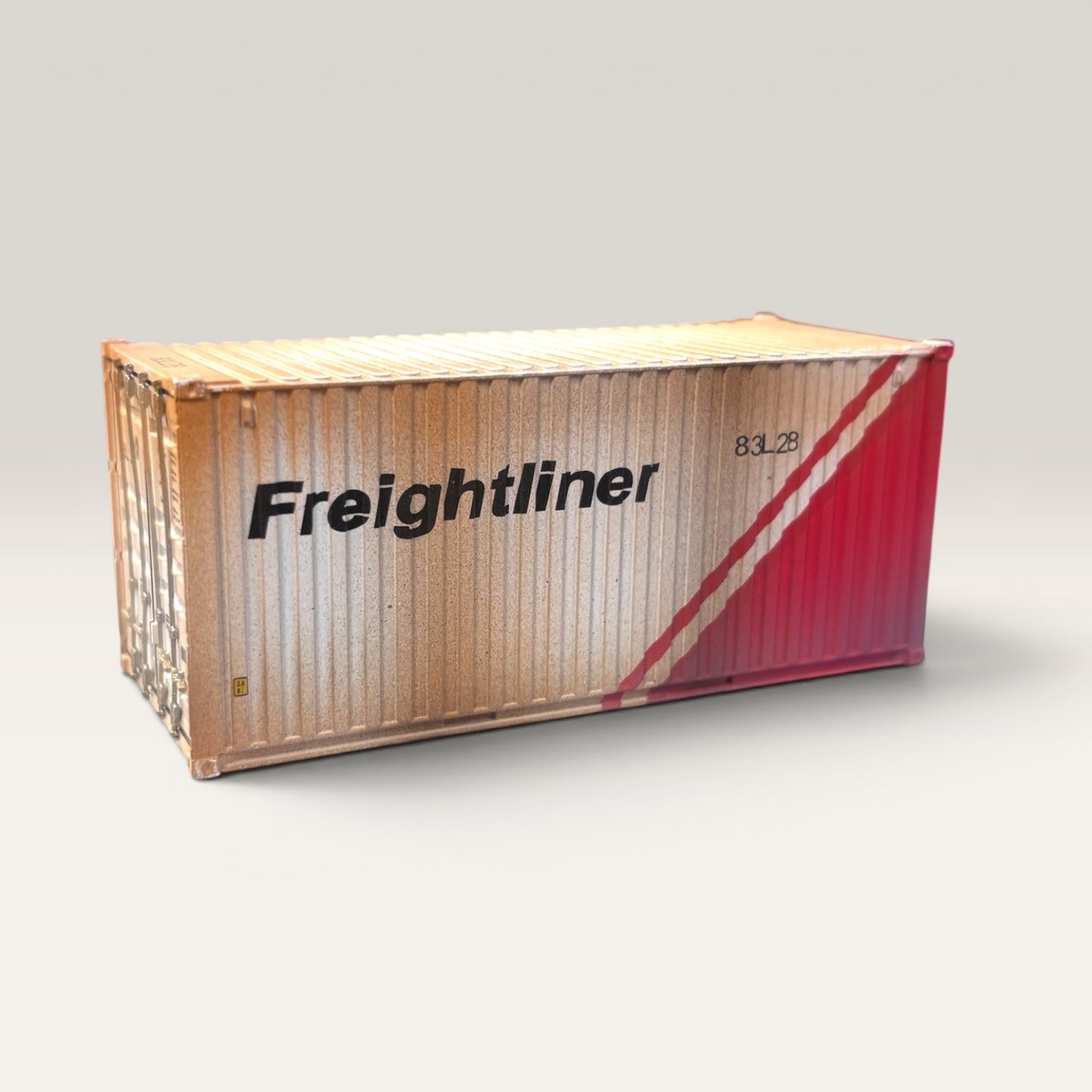 Freightliner 20ft Shipping Container - OO Gauge - Weathered