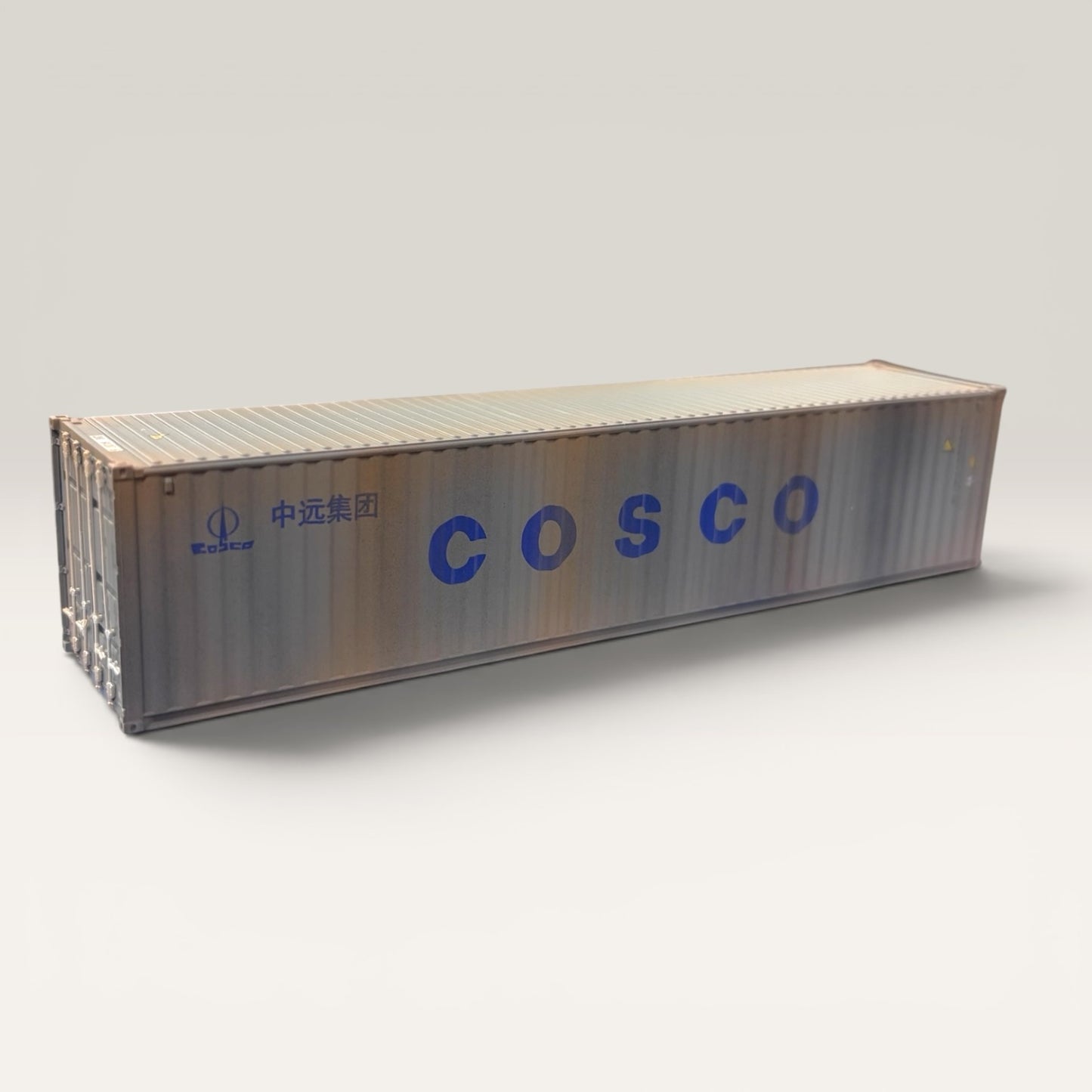 COSCO 40ft Shipping Container - OO Gauge - Weathered