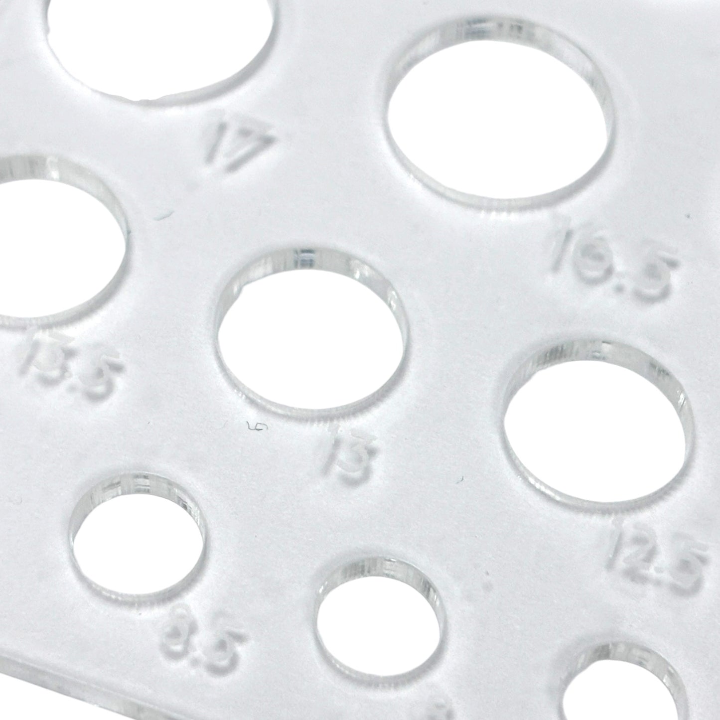 Clear Acrylic Wheel Painting Mask