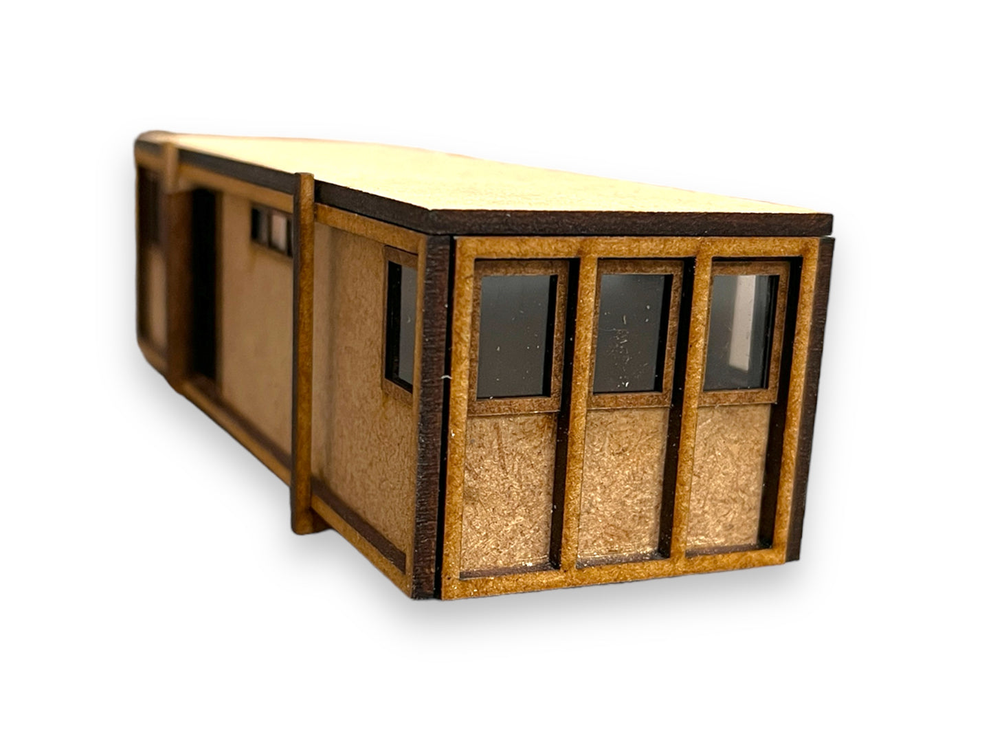 Portable Cabin Site Office Laser Cut Kit OO Gauge