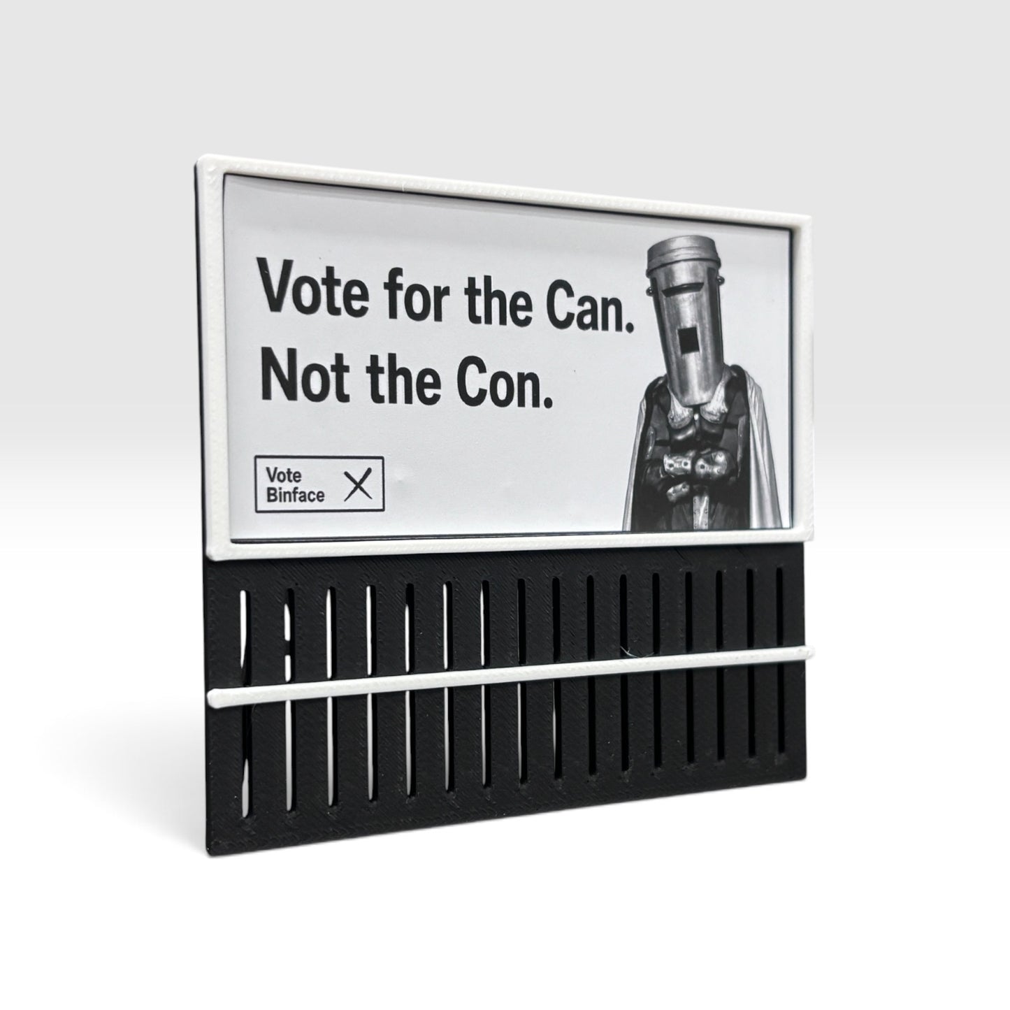 Freestanding Billboard Advertising 'Count Binface' OO Gauge