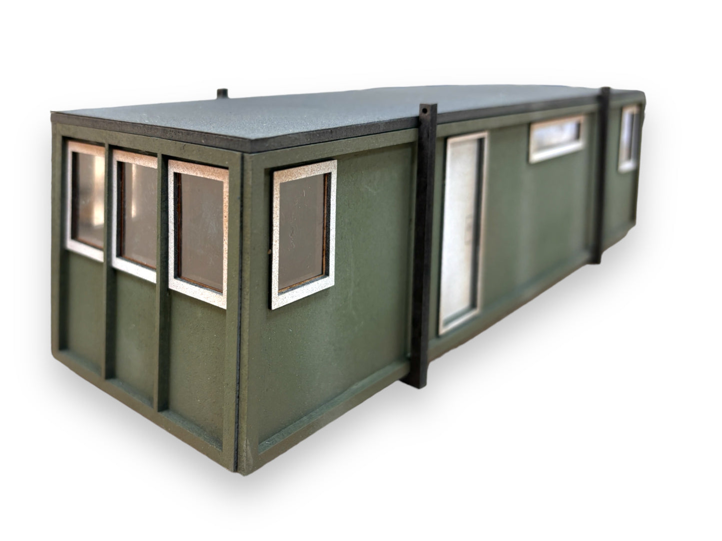 Portable Cabin Site Office Laser Cut Kit O Gauge