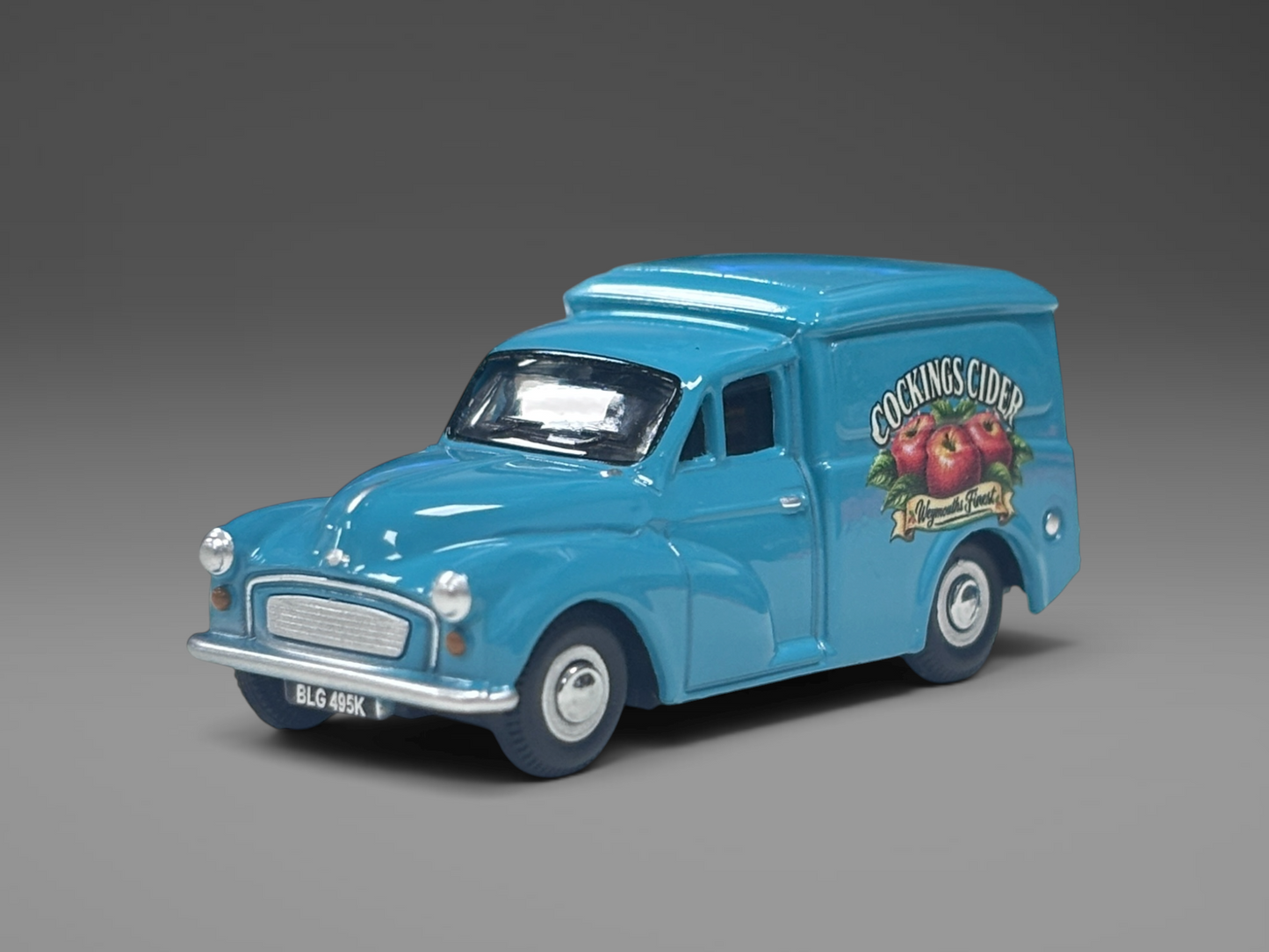 Oxford Diecast Morris 1000 Aqua Blue 1:76 - 76MM062