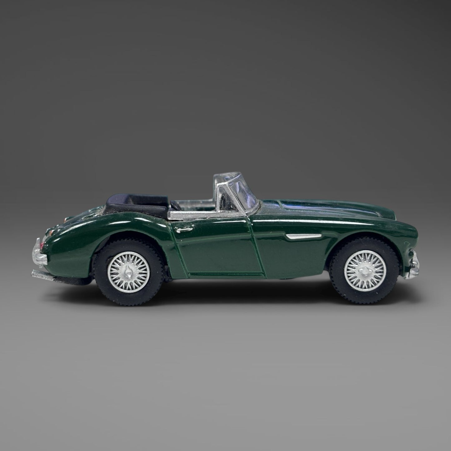 Oxford Diecast Austin Healey 3000 British Racing Green - 1:76 Scale