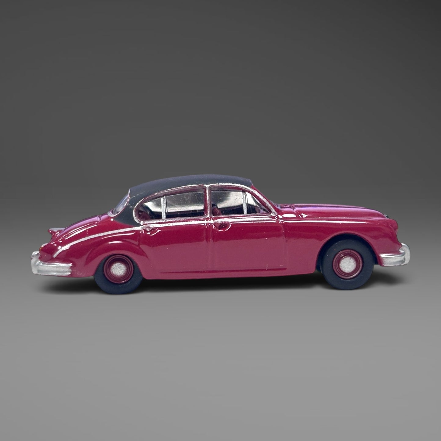 Oxford Diecast Jaguar MKII Jag Regency Red - 1:76 Scale