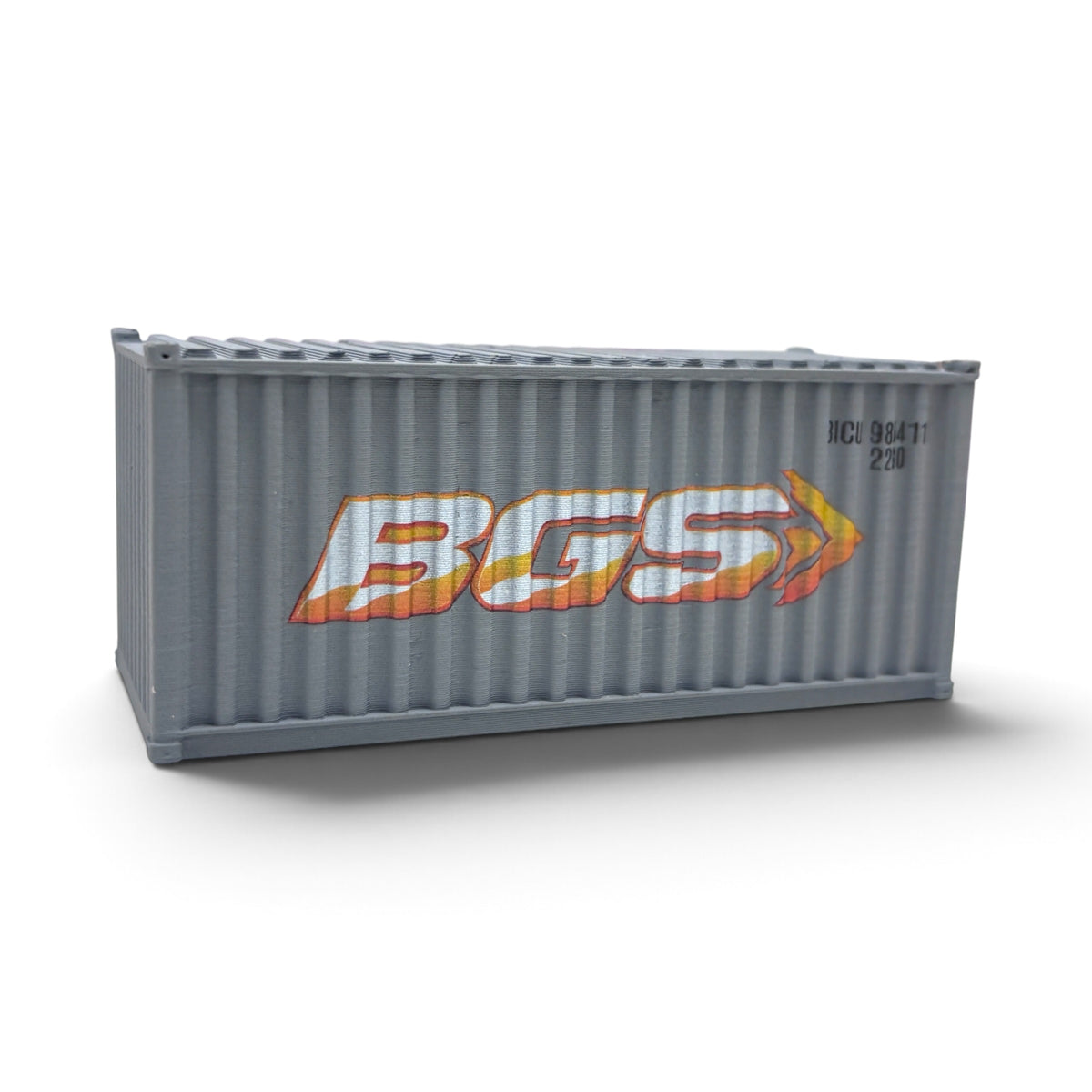 Custom Printed 20ft Shipping Container - OO Gauge - Style 3