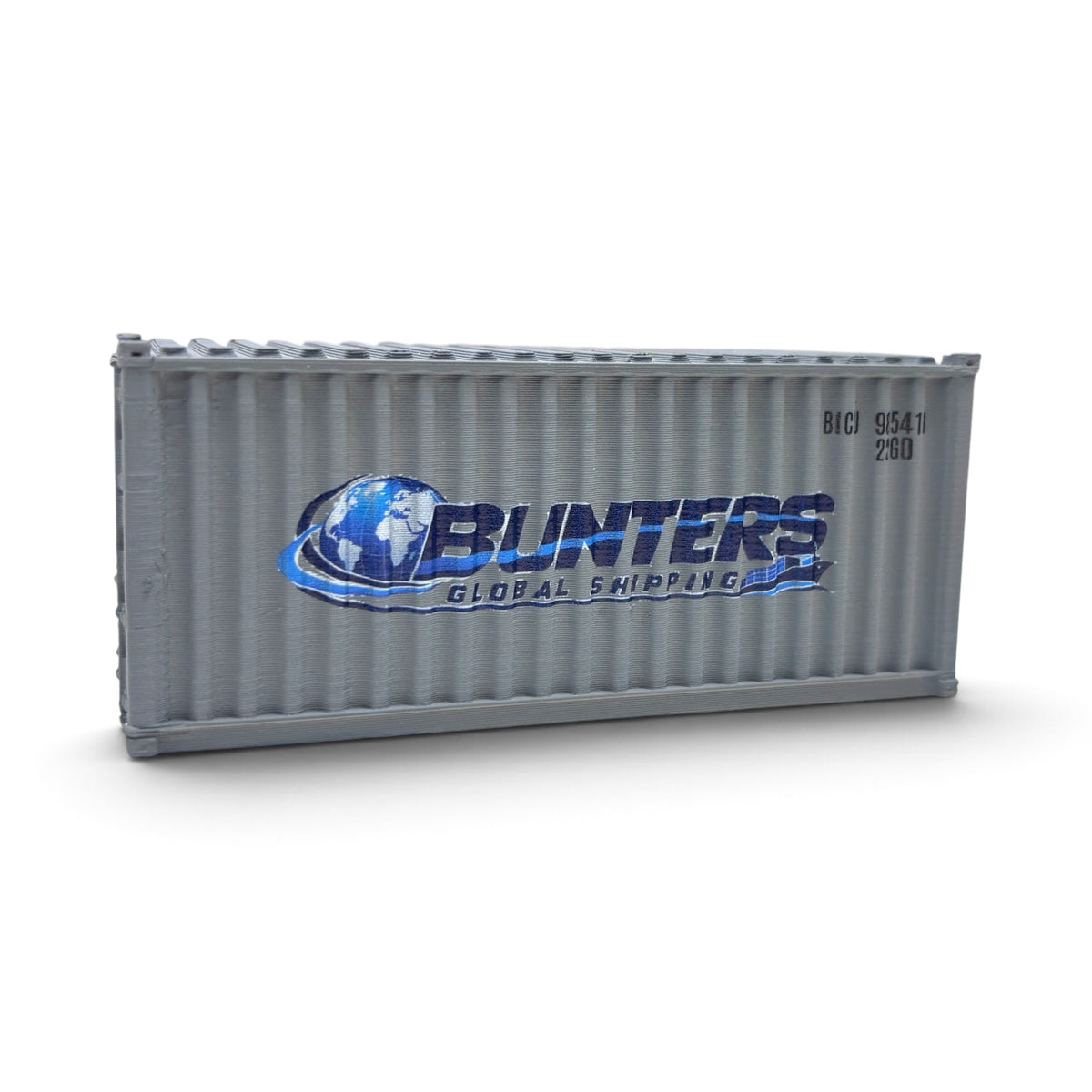 Custom Printed 20ft Shipping Container - OO Gauge - Style 2