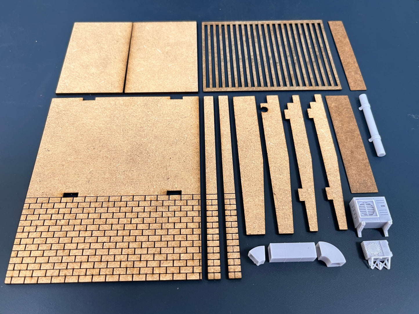Low Relief Industrial Unit - Vanguard for O Gauge