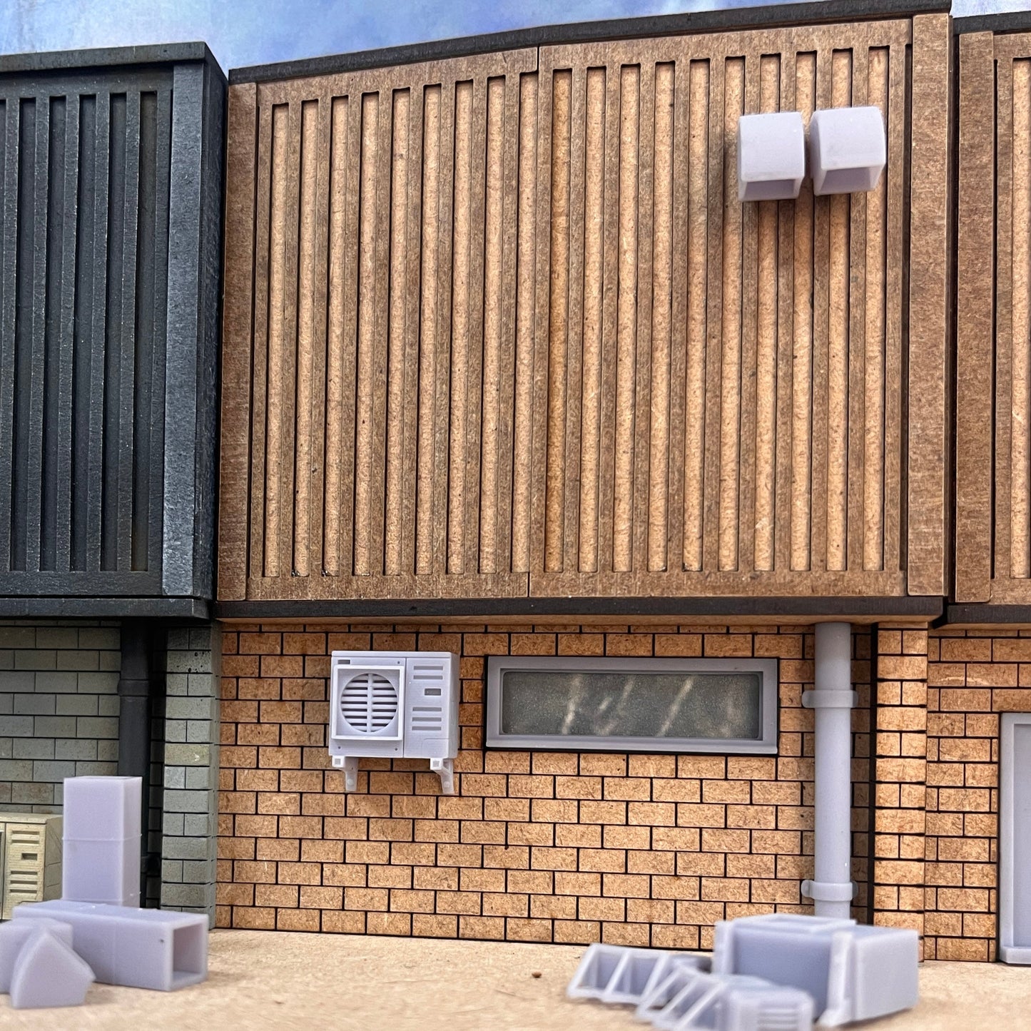 Low Relief Industrial Unit - Vanguard for O Gauge