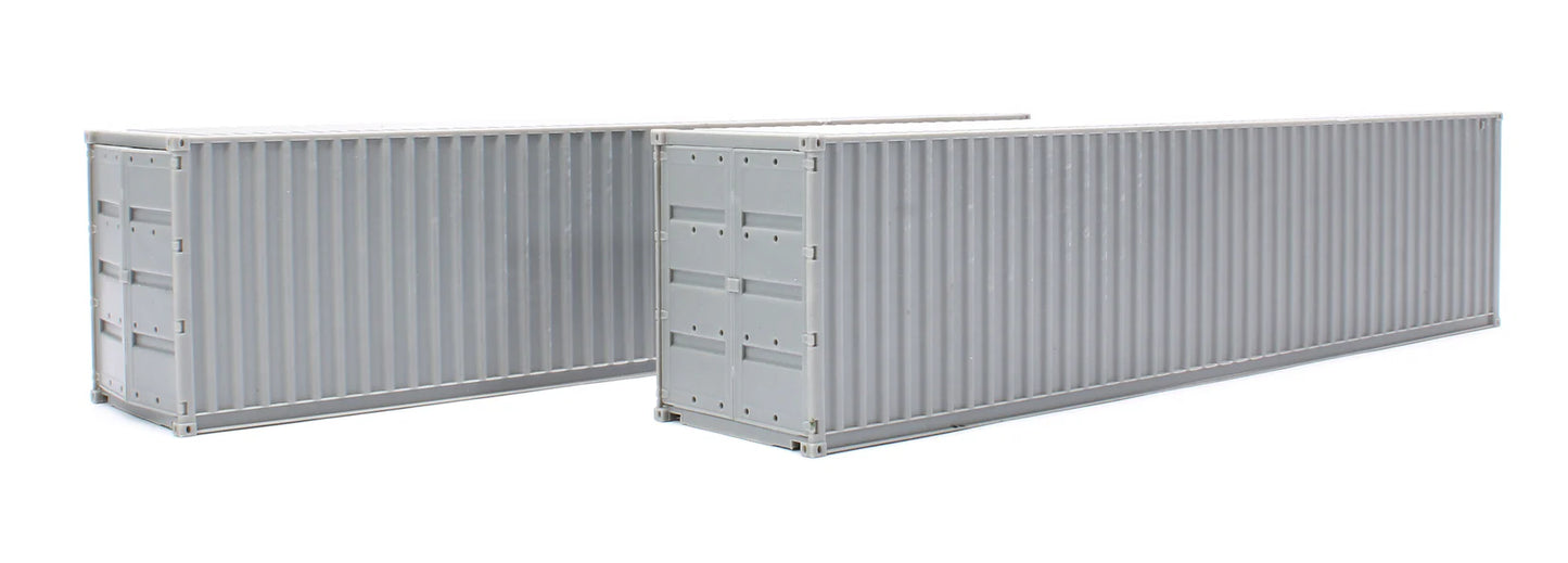 Dapol B022 40 Ft Hi Cube Container Twin Pack Unpainted