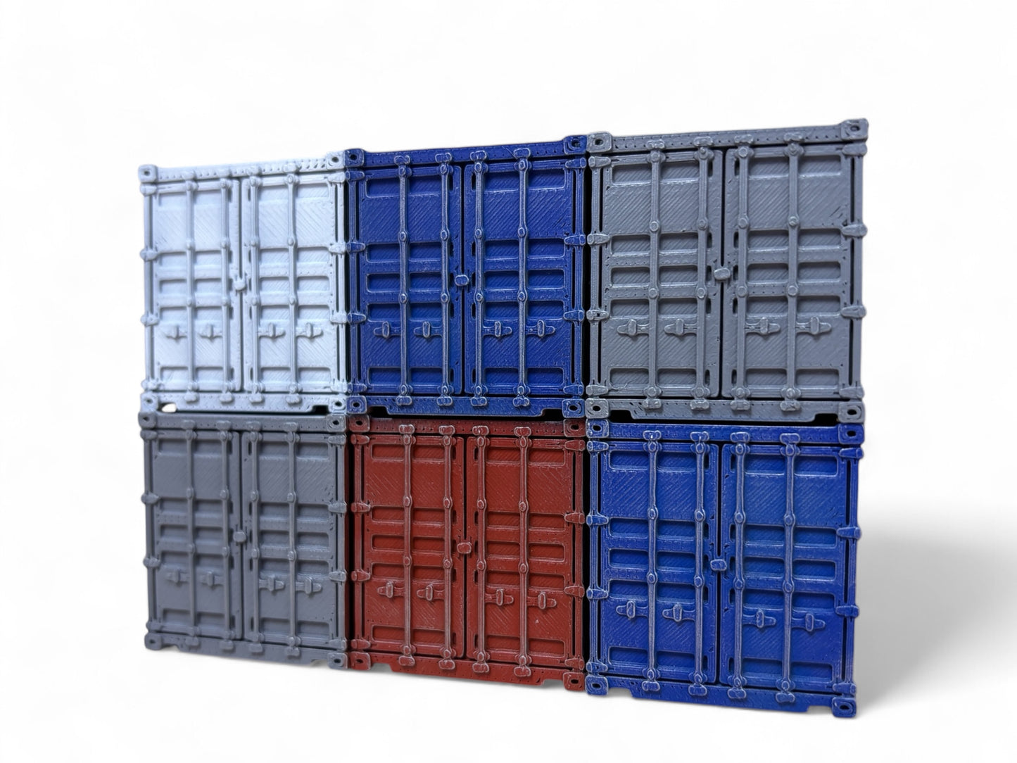 Low Relief Container Ends - HO Gauge