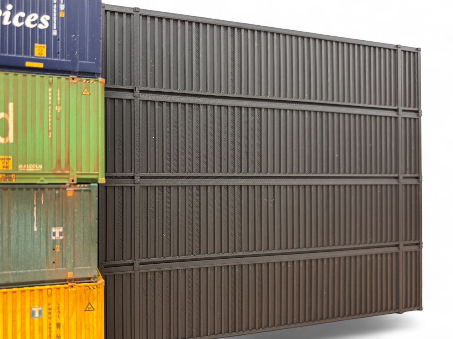 Low Relief 45ft High Cube Container Side - HO Gauge