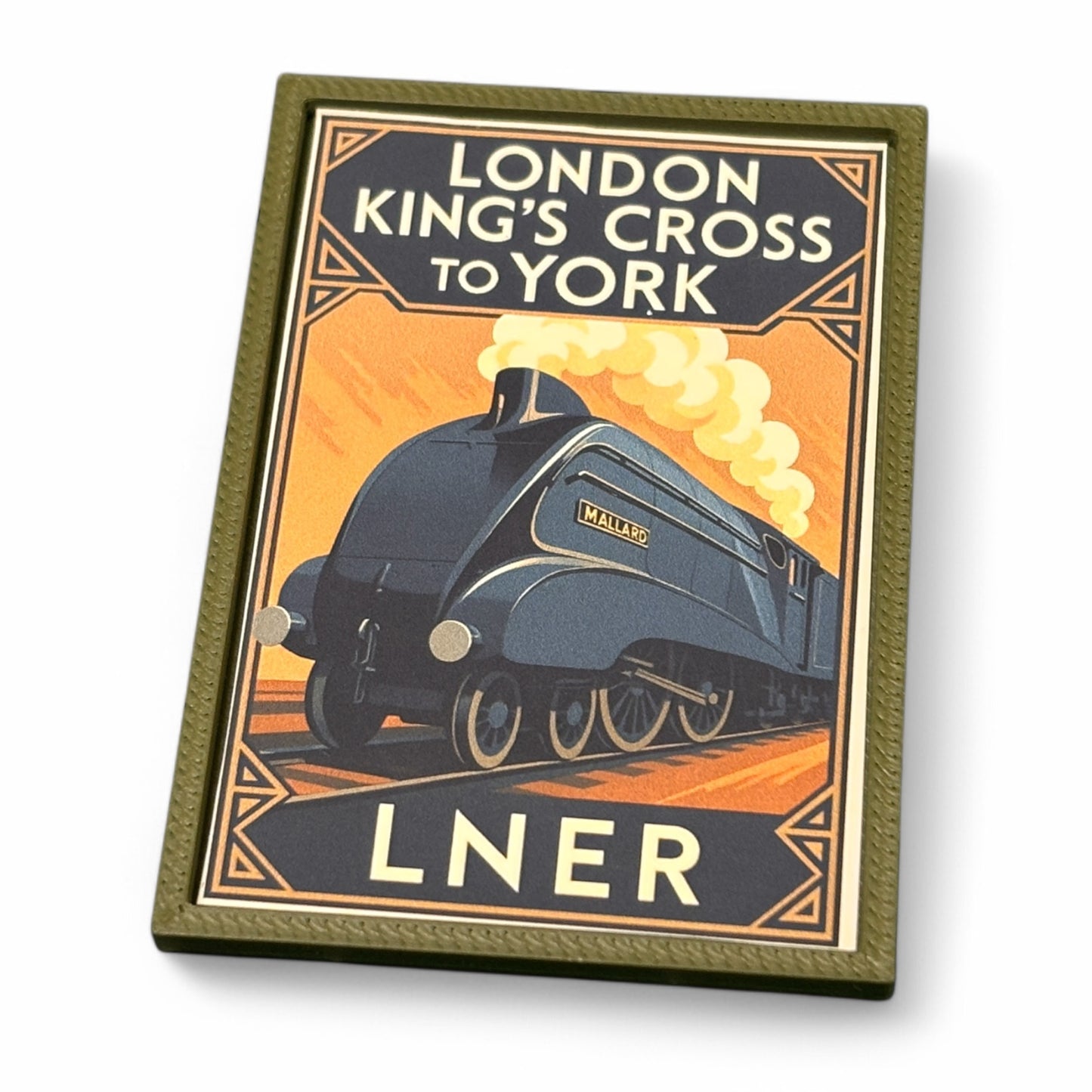 LNER Mallard Billboard & Poster- Portrait Style - TT:120