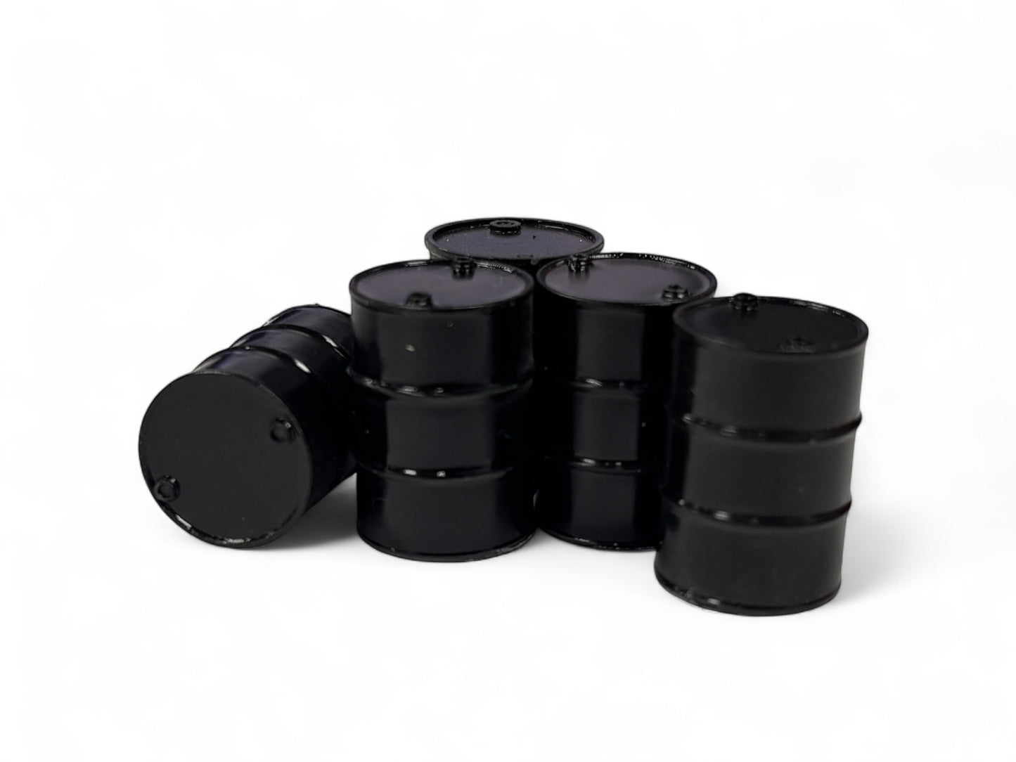 Oil Drums - Pristine Black - OO Gauge