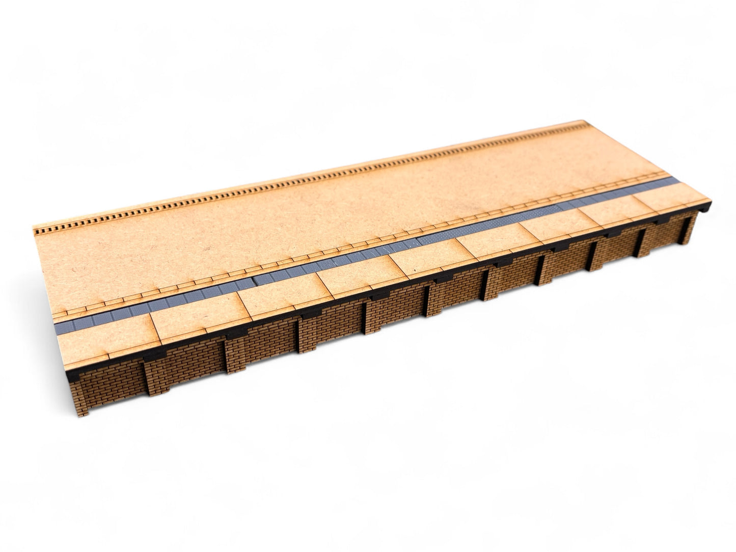 O Gauge Modern Era Single Sided Platform Straight - 100mm