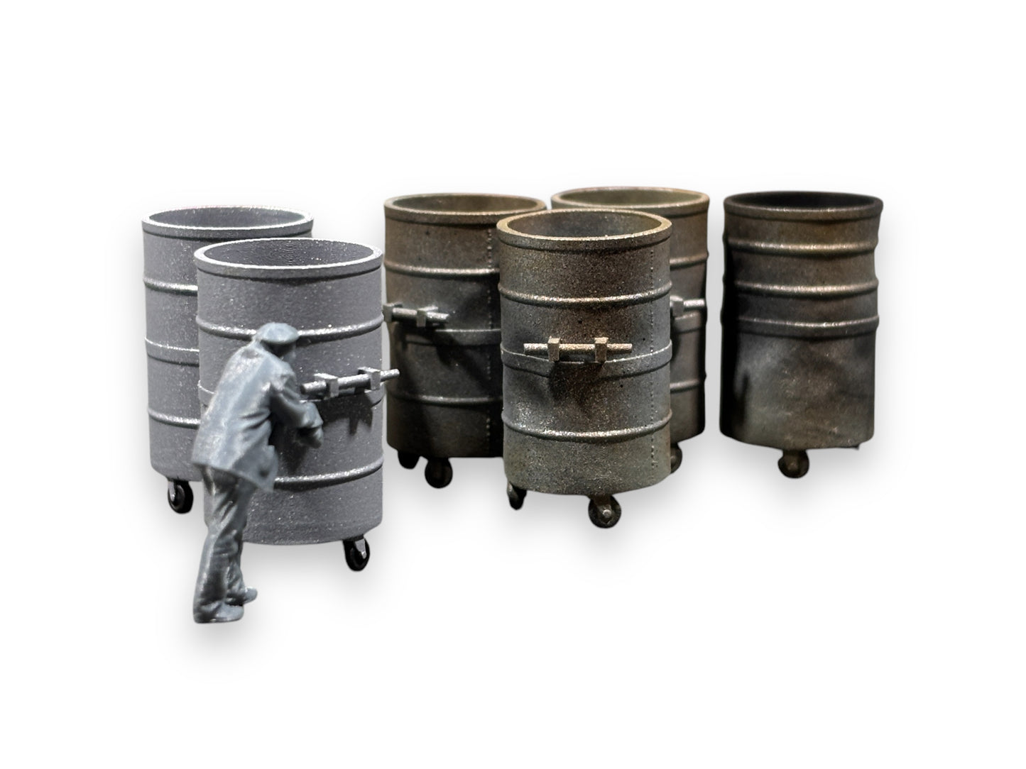 Palladin Round Commercial Bins - O Gauge