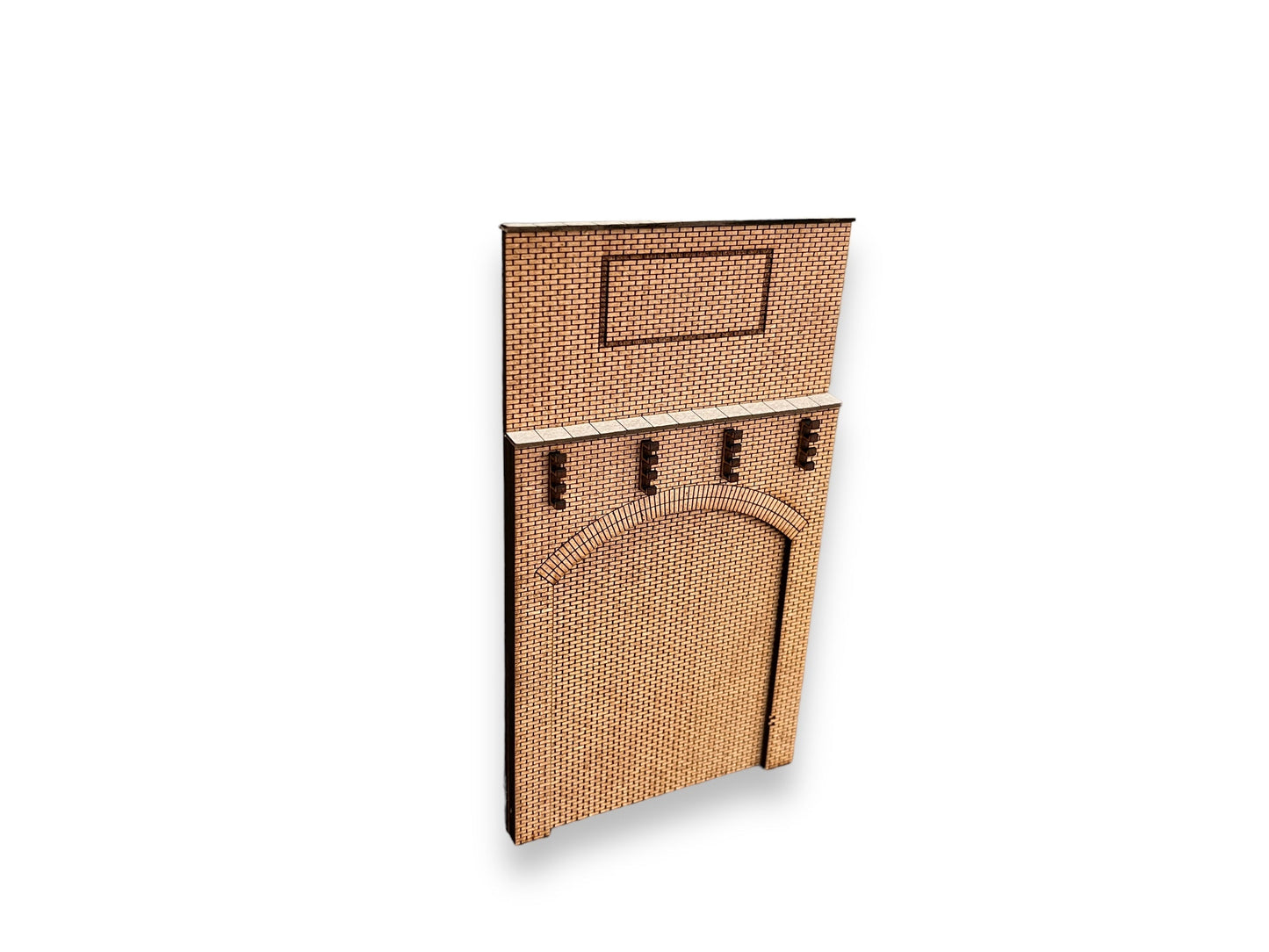Low Relief Retaining Wall Arch Kit O Gauge (Double Arch)